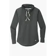 New Era Women's Sueded Cotton Blend Cowl Tee — view 2