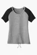 New Era Women's Tri-Blend Performance Cinch Tee — view 4
