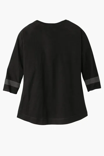 New Era Women's Tri-Blend 3/4-Sleeve Tee — view 5