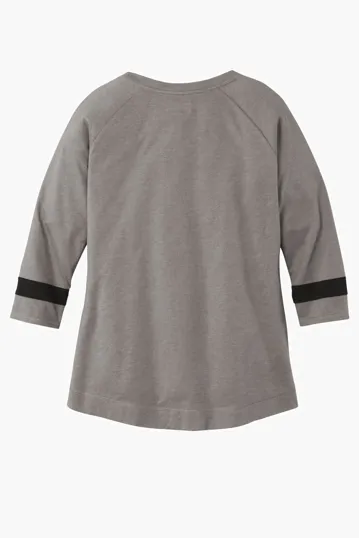 New Era Women's Tri-Blend 3/4-Sleeve Tee — view 7