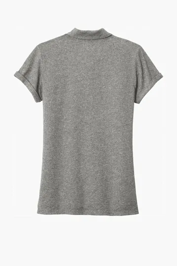 New Era Women's Slub Twist Polo — view 8