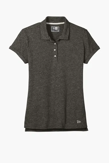 New Era Women's Slub Twist Polo — view 2