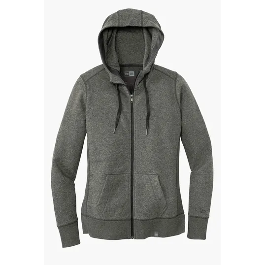 New Era Women's French Terry Full-Zip Hoodie — view 3