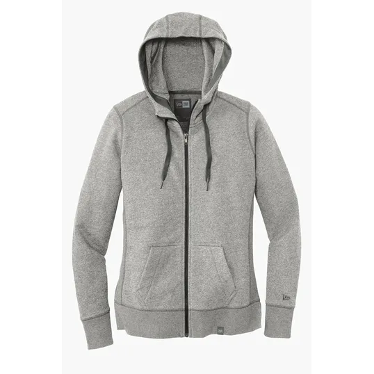 New Era Women's French Terry Full-Zip Hoodie — view 5