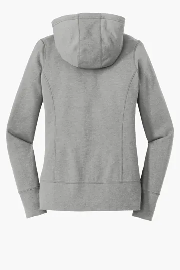 New Era Women's Tri-Blend Fleece Full-Zip Hoodie. — view 8