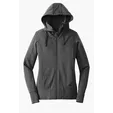 New Era Women's Tri-Blend Fleece Full-Zip Hoodie.  — view 2