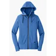 New Era Women's Tri-Blend Fleece Full-Zip Hoodie.  — view 3