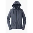 New Era Women's Tri-Blend Fleece Full-Zip Hoodie.  — view 5