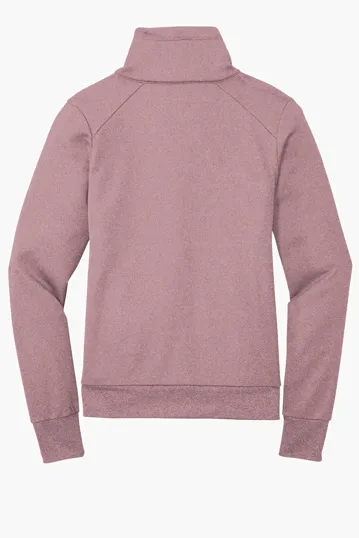 New Era Women's Performance Terry Full-Zip Cowl — view 7