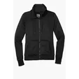 New Era Women's Performance Terry Full-Zip Cowl — view 2