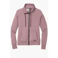 New Era Women's Performance Terry Full-Zip Cowl — view 3