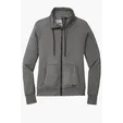 New Era Women's Performance Terry Full-Zip Cowl — view 4