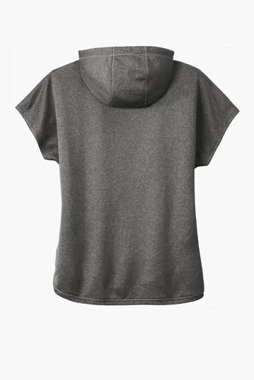 New Era Women's Performance Terry Short Sleeve Hoodie — view 8