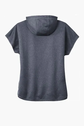 New Era Women's Performance Terry Short Sleeve Hoodie — view 9