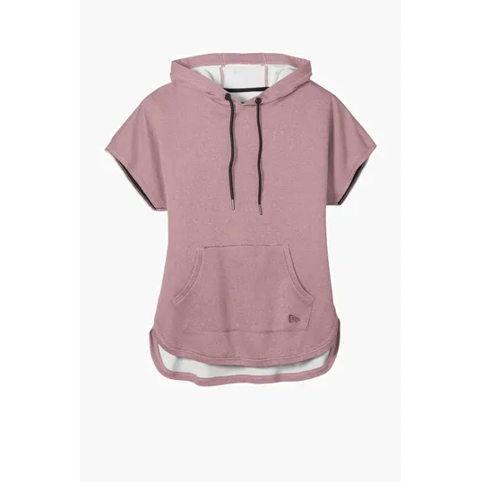 New Era Women's Performance Terry Short Sleeve Hoodie — view 3