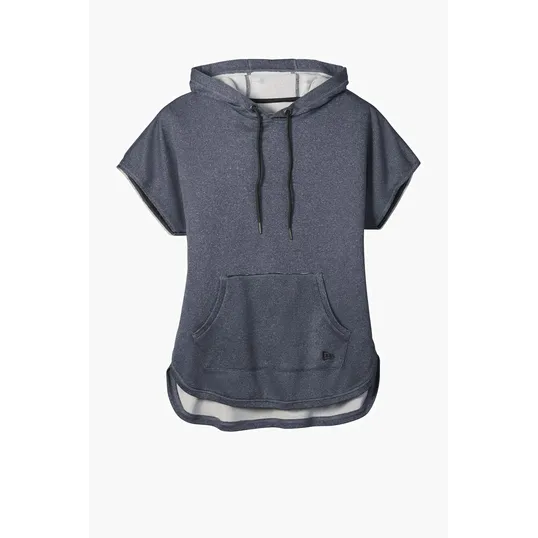New Era Women's Performance Terry Short Sleeve Hoodie — view 5