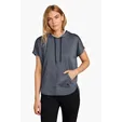New Era Women's Performance Terry Short Sleeve Hoodie