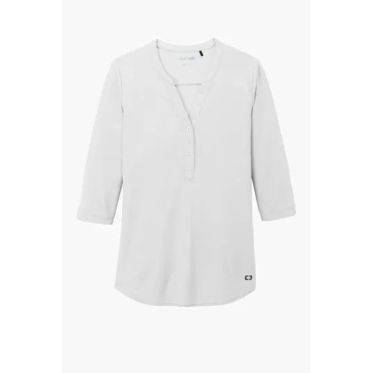 OGIO Women's Jewel Henley — view 3