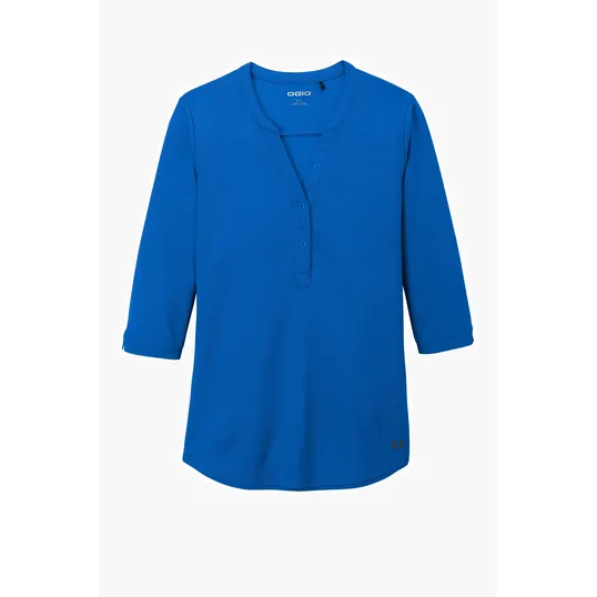 OGIO Women's Jewel Henley — view 5
