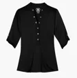 OGIO Crush Henley, 3/4 Sleeve Women's Polo — view 2