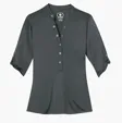OGIO Crush Henley, 3/4 Sleeve Women's Polo — view 4