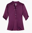 OGIO Crush Henley, 3/4 Sleeve Women's Polo — view 5
