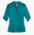 OGIO Crush Henley, 3/4 Sleeve Women's Polo — view 6