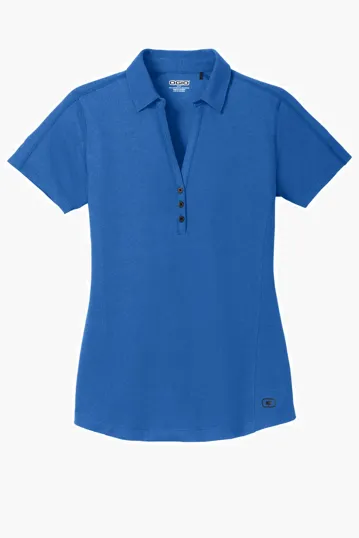 OGIO Women's Onyx Two-Tone Pique Polo — view 3