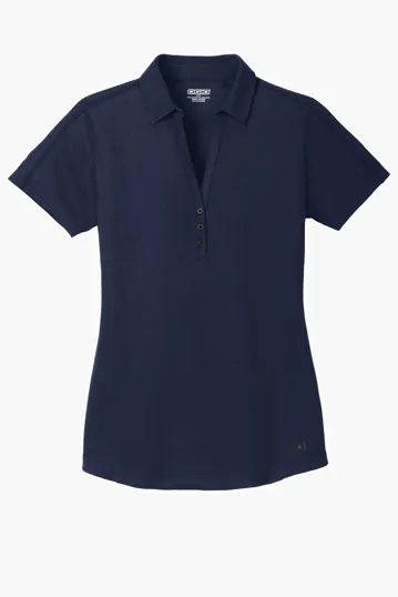 OGIO Women's Onyx Two-Tone Pique Polo — view 5