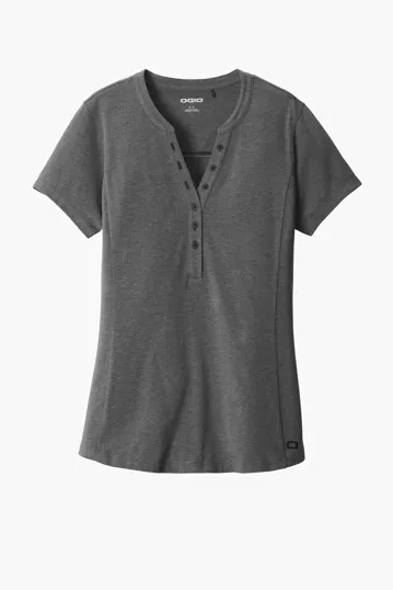 OGIO Women's Tread Henley — view 2