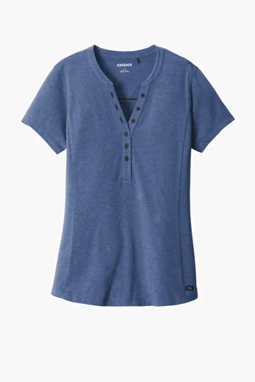 OGIO Women's Tread Henley — view 3