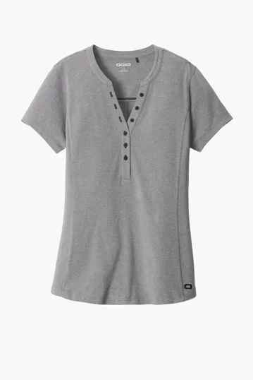 OGIO Women's Tread Henley — view 4