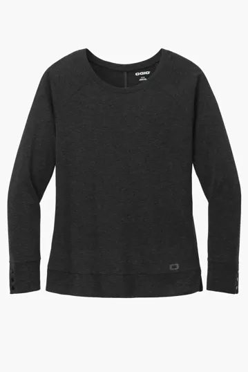 OGIO Women's Command Long Sleeve Scoop Neck — view 2