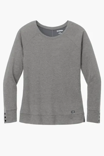 OGIO Women's Command Long Sleeve Scoop Neck — view 3