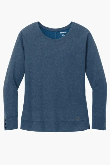 OGIO Women's Command Long Sleeve Scoop Neck — view 4