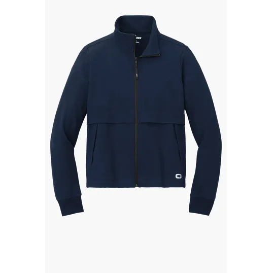 OGIO Women's Outstretch Full-Zip Sweatshirt Jacket — view 3