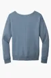 Port & Co Women's Beach Wash Garment-Dyed V-Neck Sweatshirt — view 8