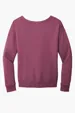 Port & Co Women's Beach Wash Garment-Dyed V-Neck Sweatshirt — view 11