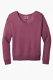 Port & Co Women's Beach Wash Garment-Dyed V-Neck Sweatshirt — view 6