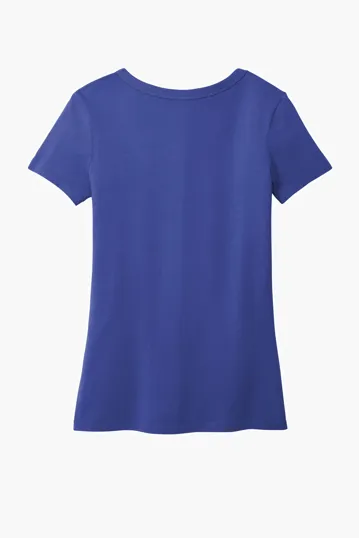 Port & Co Women's Beach Wash Garment-Dyed V-Neck Tee — view 11