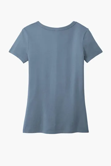 Port & Co Women's Beach Wash Garment-Dyed V-Neck Tee — view 13