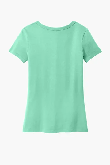 Port & Co Women's Beach Wash Garment-Dyed V-Neck Tee — view 14
