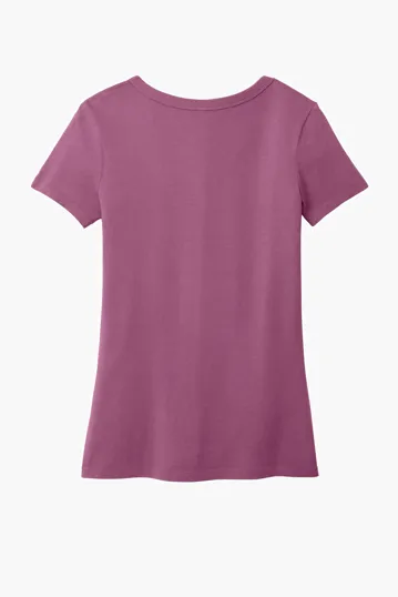 Port & Co Women's Beach Wash Garment-Dyed V-Neck Tee — view 18