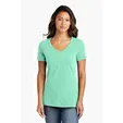 Port & Co Women's Beach Wash Garment-Dyed V-Neck Tee