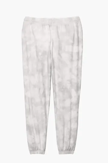 Port & Co Women's Beach Wash Cloud Tie-Dye Sweatpant — view 8