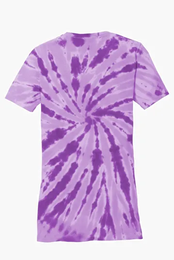 Port & Co Women's Tie-Dye V-Neck Tee — view 14