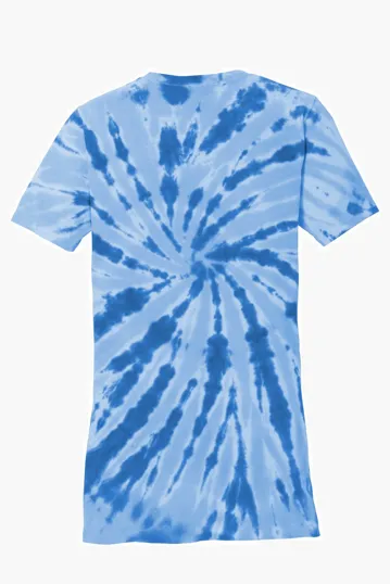 Port & Co Women's Tie-Dye V-Neck Tee — view 16