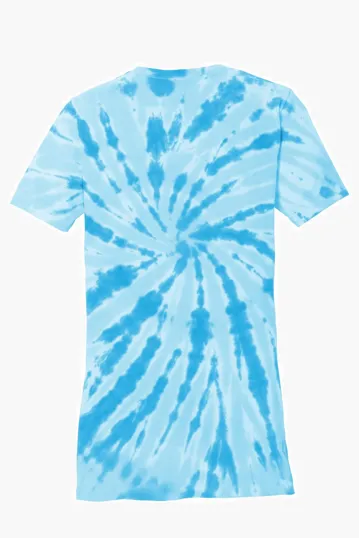 Port & Co Women's Tie-Dye V-Neck Tee — view 17