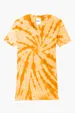 Port & Co Women's Tie-Dye V-Neck Tee — view 2