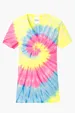 Port & Co Women's Tie-Dye V-Neck Tee — view 4